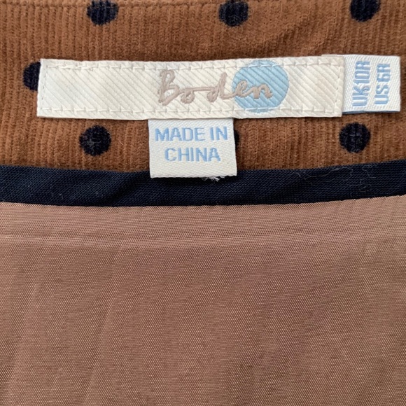 Brown & Black Polka Dot Dress - Picture 5 of 5